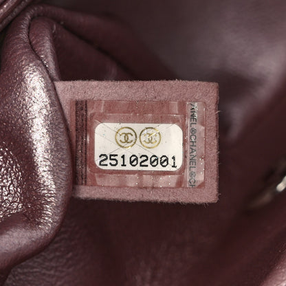 Chanel Metallic Calfskin Quilted Mini Rectangular Flap Pink 7 of 10