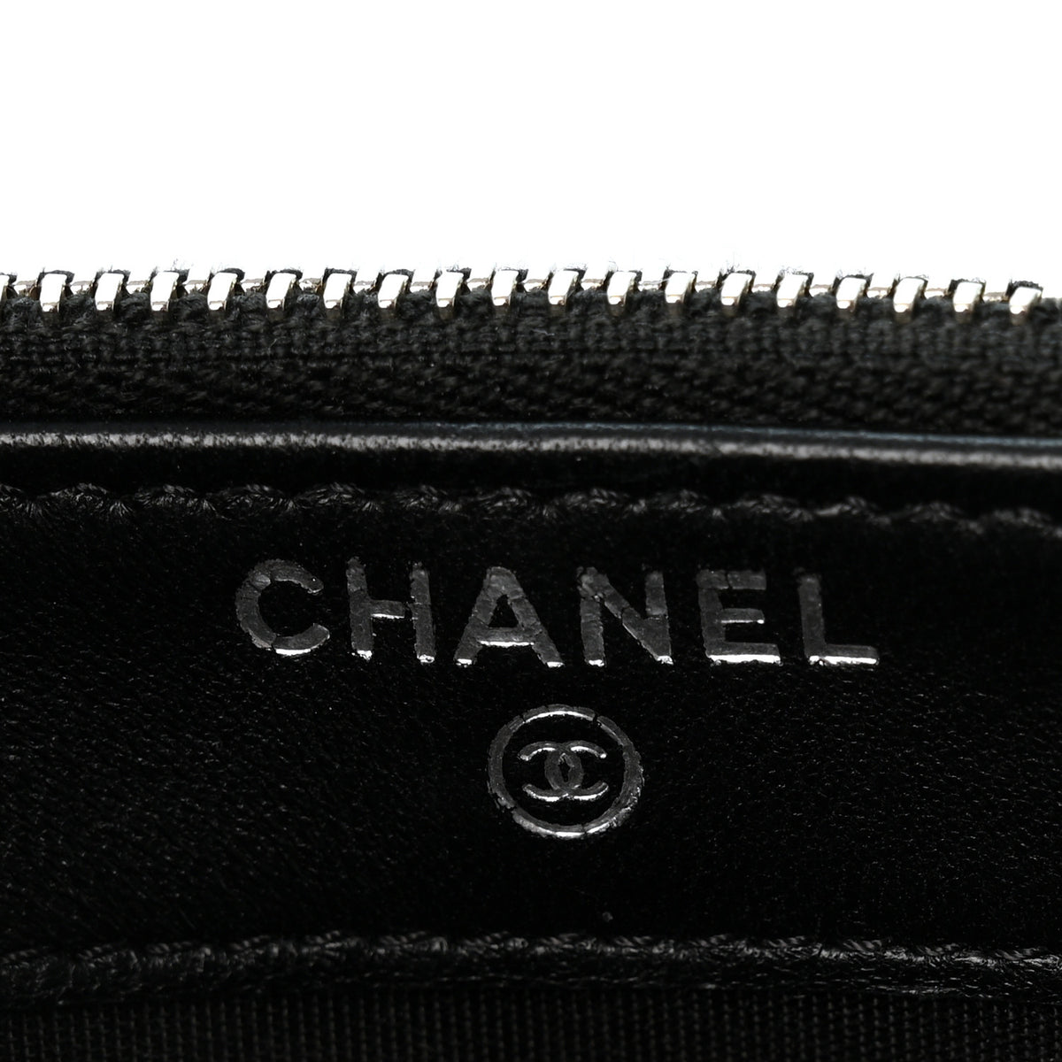 Chanel Sequin Lambskin Summer Night Clutch With Chain  Black Silver 8 of 12