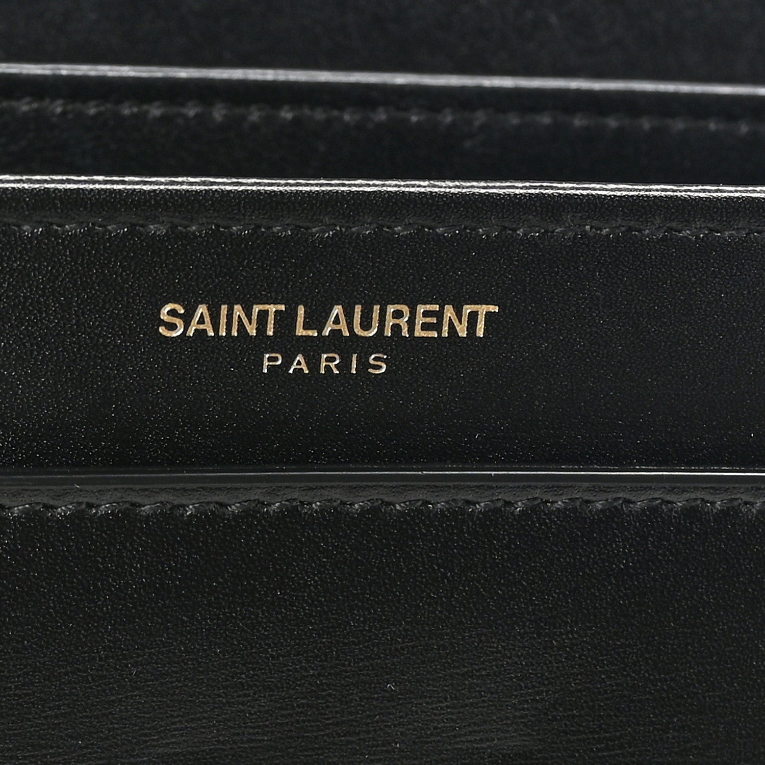 Saint Laurent Box Calfskin Monogram Medium Solferino Satchel Black 6 of 10