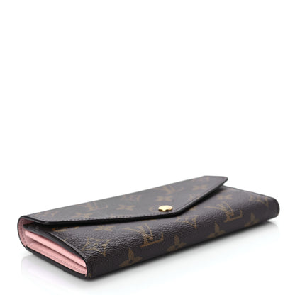 Louis Vuitton Monogram Sarah Wallet NM Rose Ballerine 6 of 8