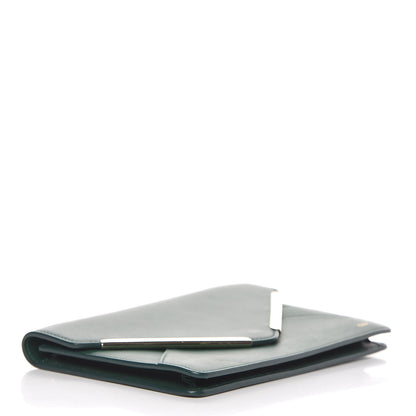 Chloe Calfskin Chain Wallet Green 4 of 14