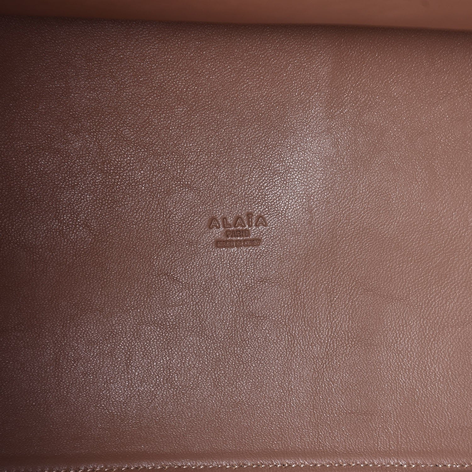 Alaia Calfskin Vienne Wave Mina 32 Bag Nuit Noir 6 of 6