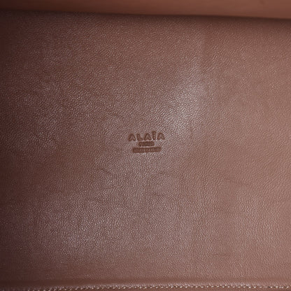 Alaia Calfskin Vienne Wave Mina 32 Bag Nuit Noir 6 of 6