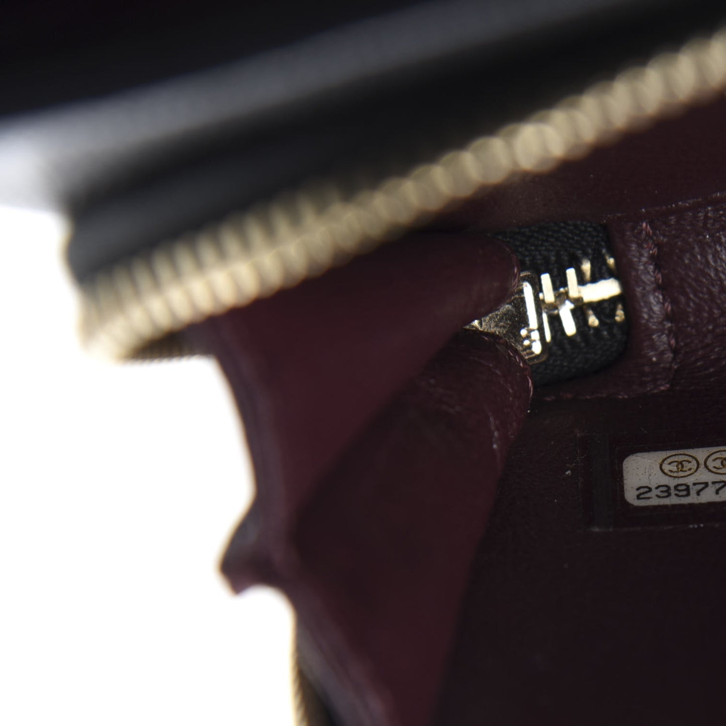 Caviar Quilted Mini Business Affinity Flap Black