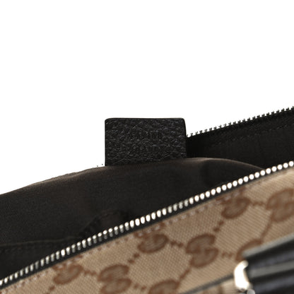 Gucci Monogram Briefcase Dark Brown 7 of 15