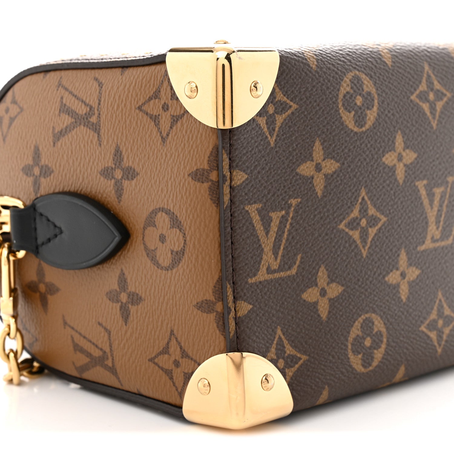 Louis Vuitton Reverse Monogram Speedy Trunk 20 8 of 9