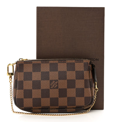 Louis Vuitton Damier Ebene Mini Pochette Accessories 8 of 8