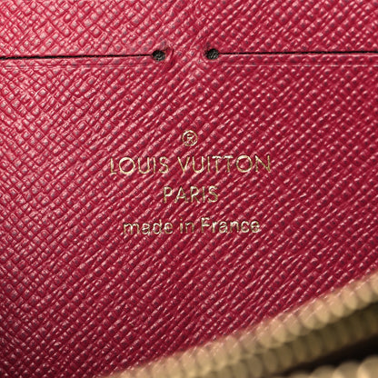 Louis Vuitton Monogram Clemence Wallet Fuchsia 6 of 8