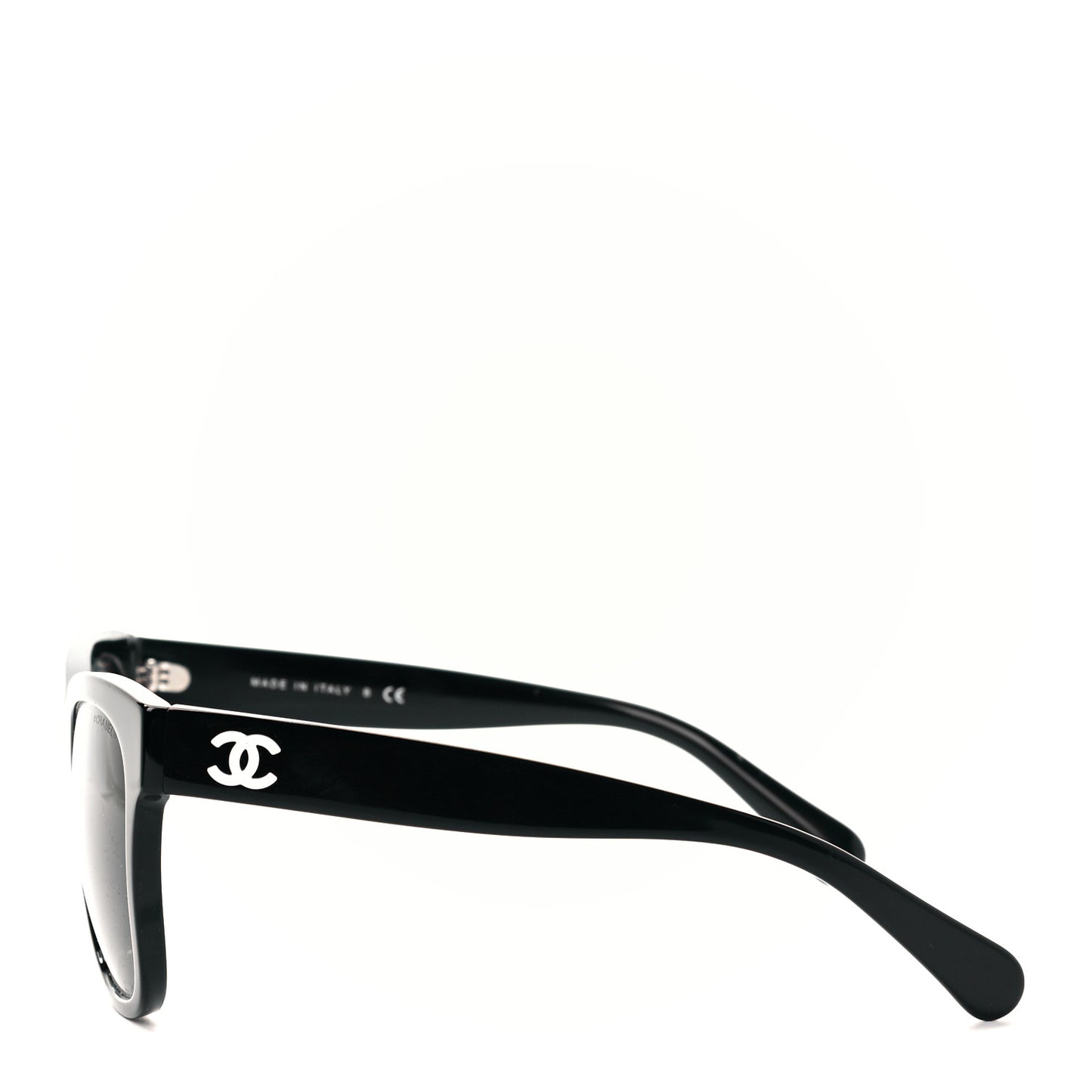 Acetate Polarized Square CC Sunglasses 5380 Black
