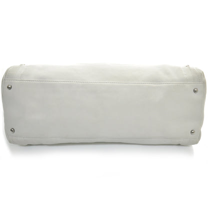 Chanel Leather Large Modern Chain Tote White 4 of 13
