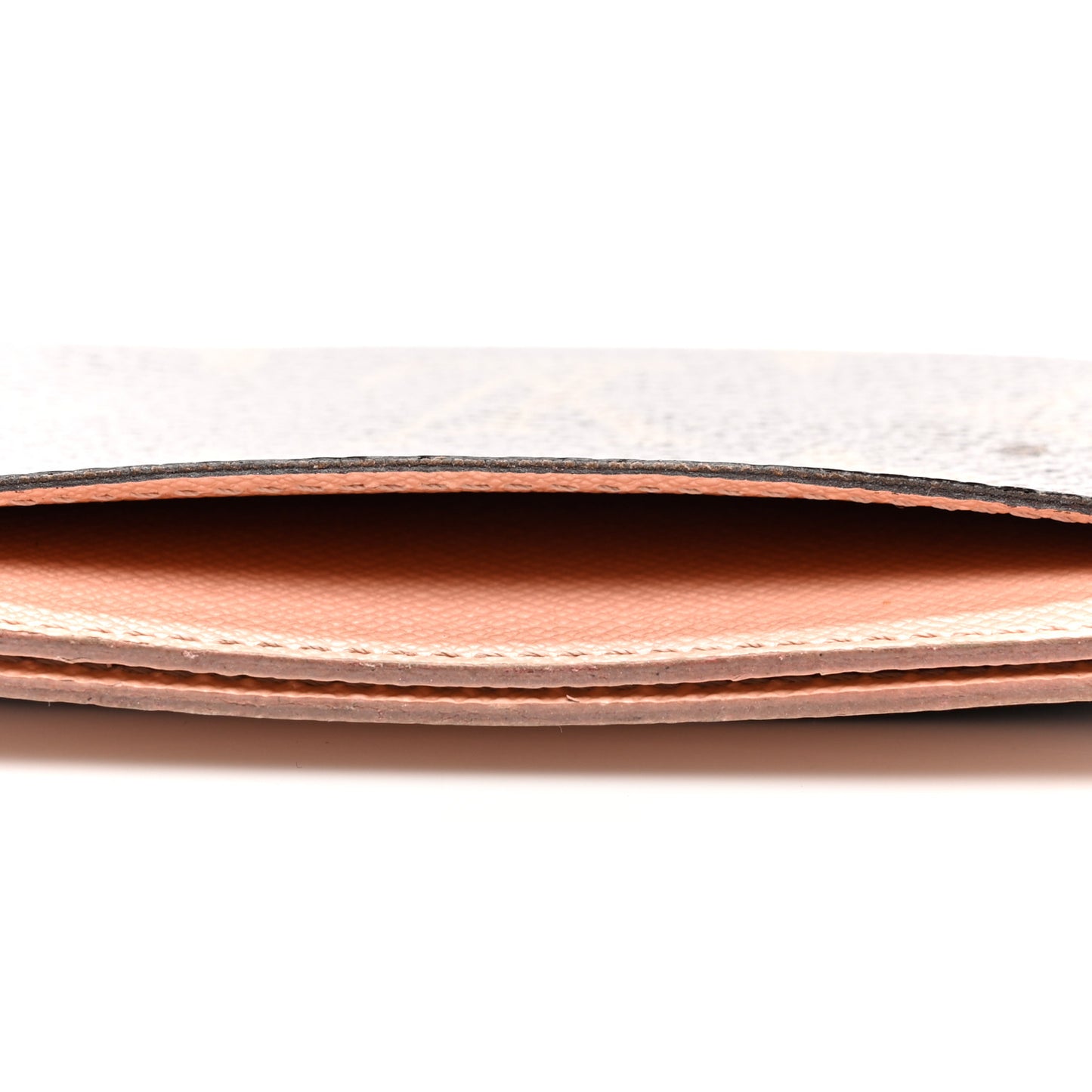 Monogram Card Holder Rose Nacre