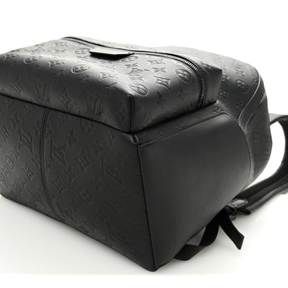Louis Vuitton Calfskin Monogram Shadow Discovery Backpack  Black 9 of 9
