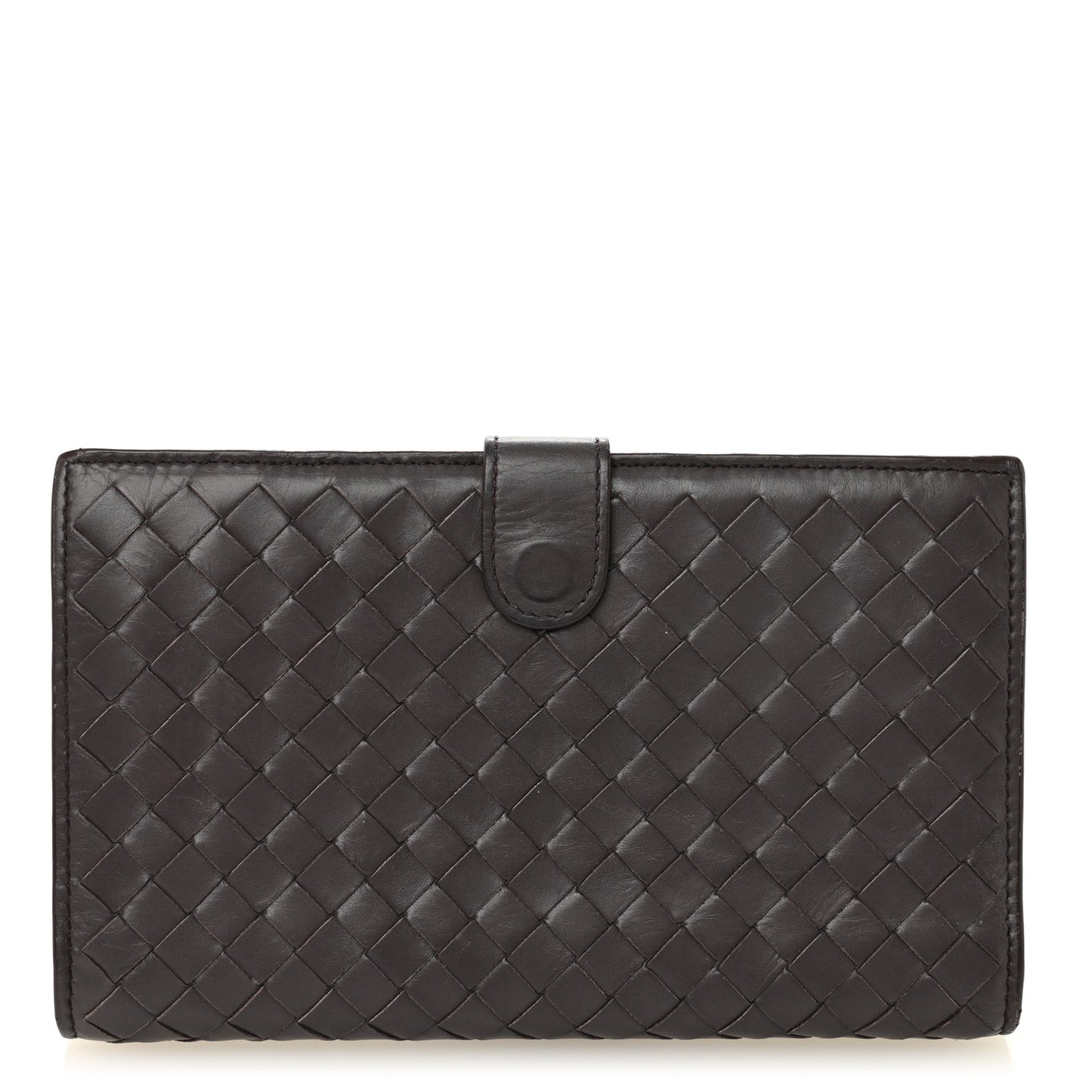 Nappa Intrecciato Continental Flap Wallet Quetsche