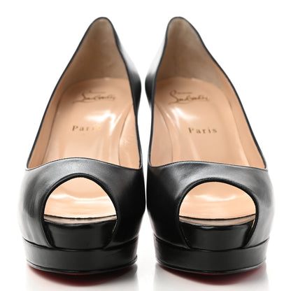 Christian Louboutin Calfskin Altadama 100 Pumps 38.5 Black 2 of 9