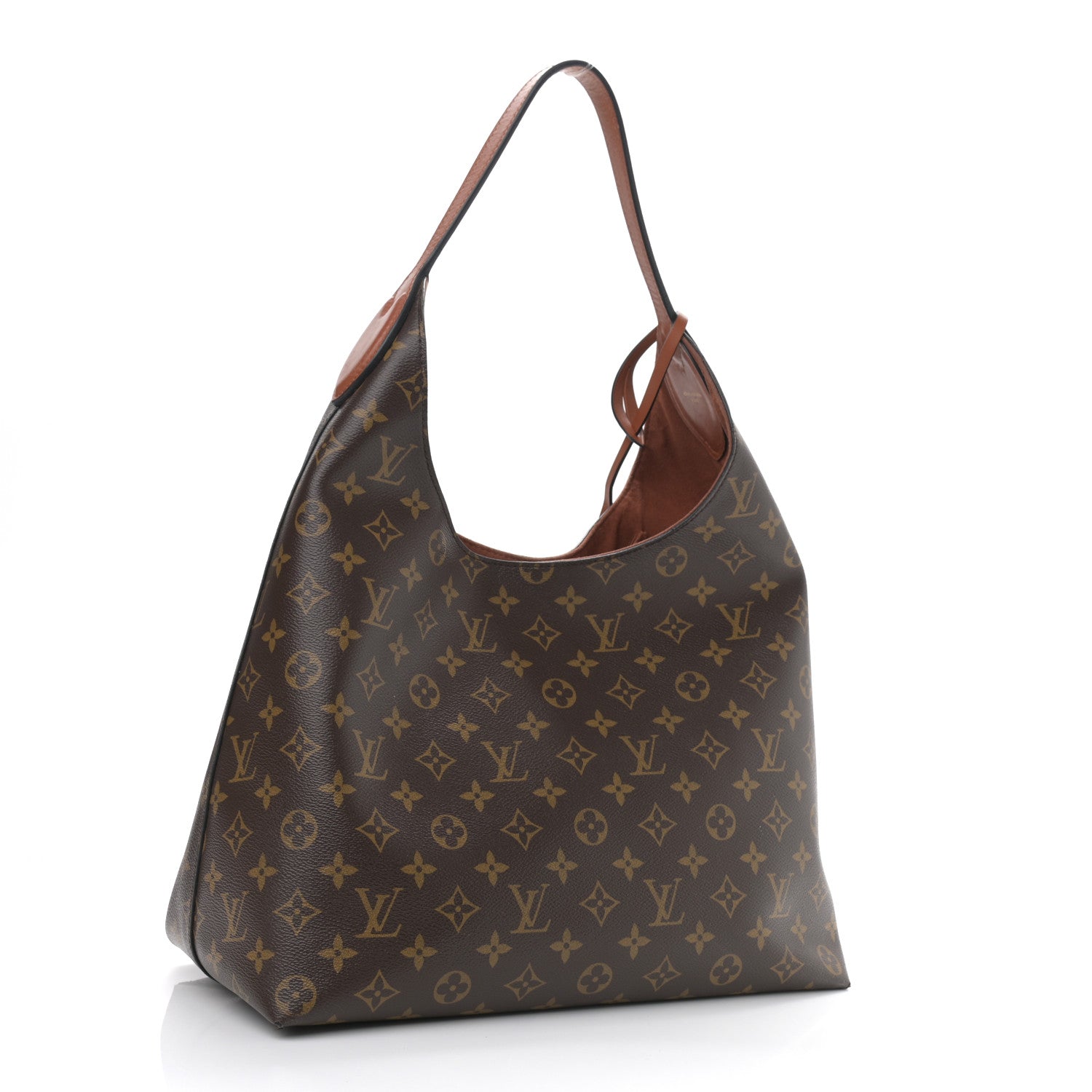 Louis Vuitton Monogram Flower Hobo Caramel 3 of 16