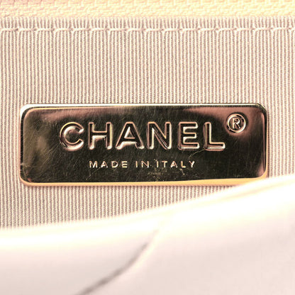 Chanel Lambskin Quilted Medium Chanel 19 Flap Light Beige 6 of 10