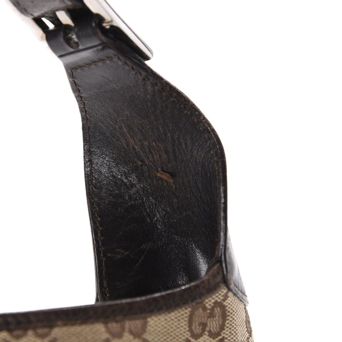 Monogram Web Jackie O Hobo Dark Brown