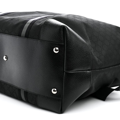 Gucci Nylon Monogram XL Duffle Bag Black 9 of 9