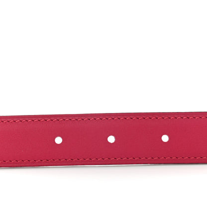 Hermes Swift Epsom 24mm Belt Strap 80 Framboise 5P Pink 5 of 7