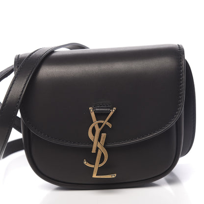 Saint Laurent Smooth Calfskin Mini Classic Monogram Kaia Satchel Black 9 of 9