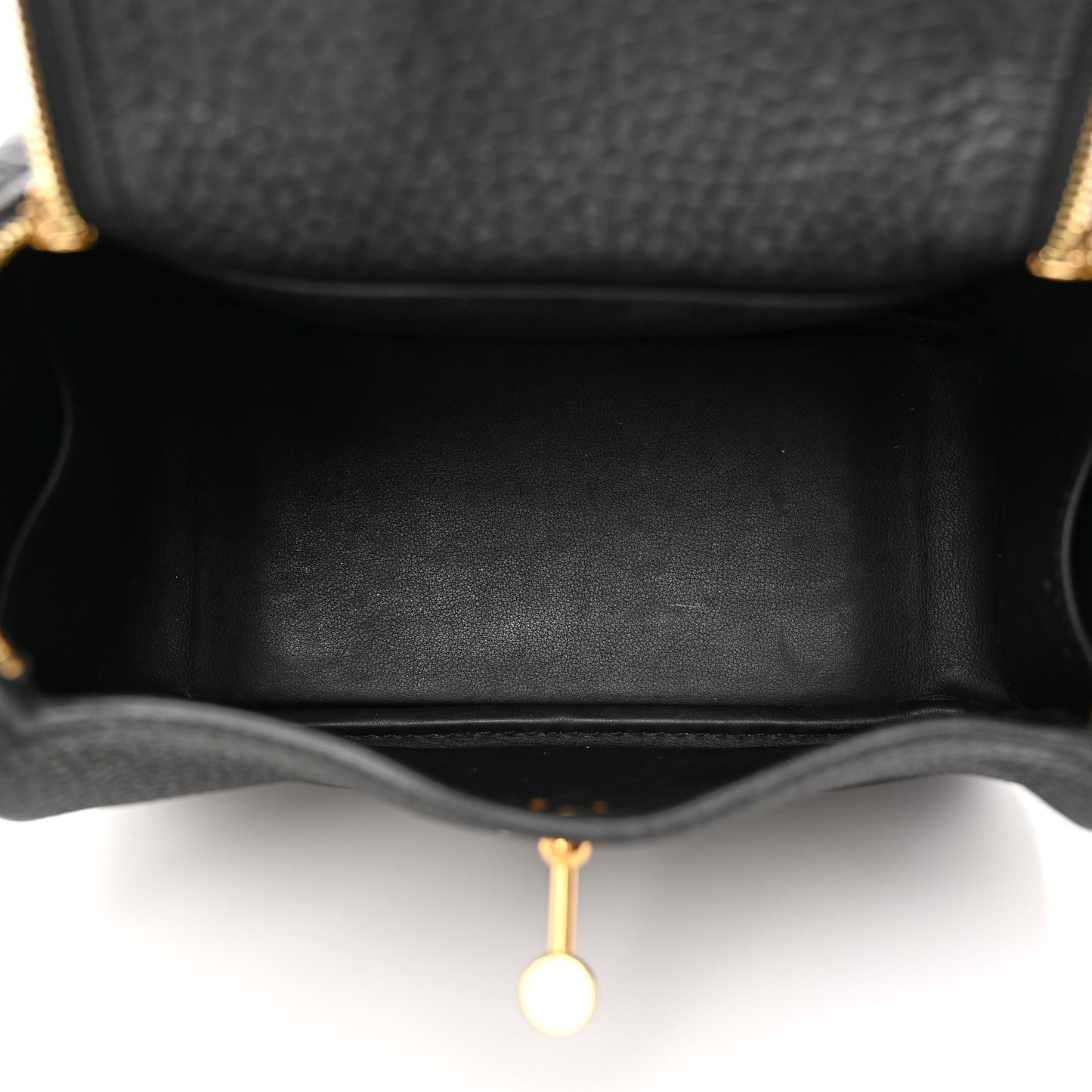 Taurillon Clemence Mini Lindy 20 Black