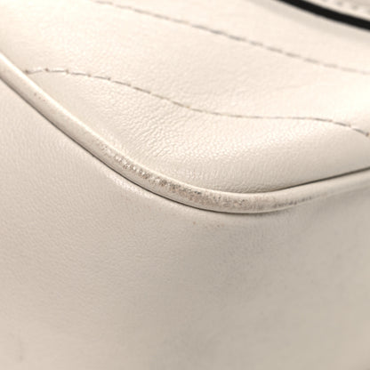 Gucci Sakai Be Green Calfskin Diagonal Stitched Small Blondie Shoulder Bag Mystic White 12 of 12