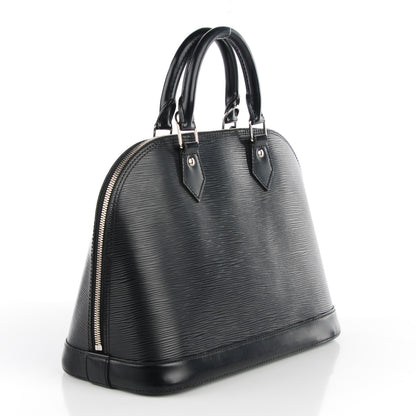 Louis Vuitton Epi Alma PM Black 3 of 7