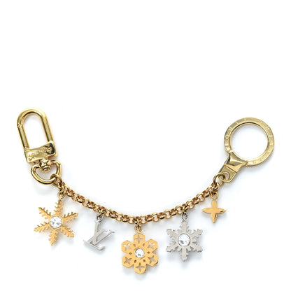 Louis Vuitton LV Snowflakes Chain Bag Charm 1 of 7