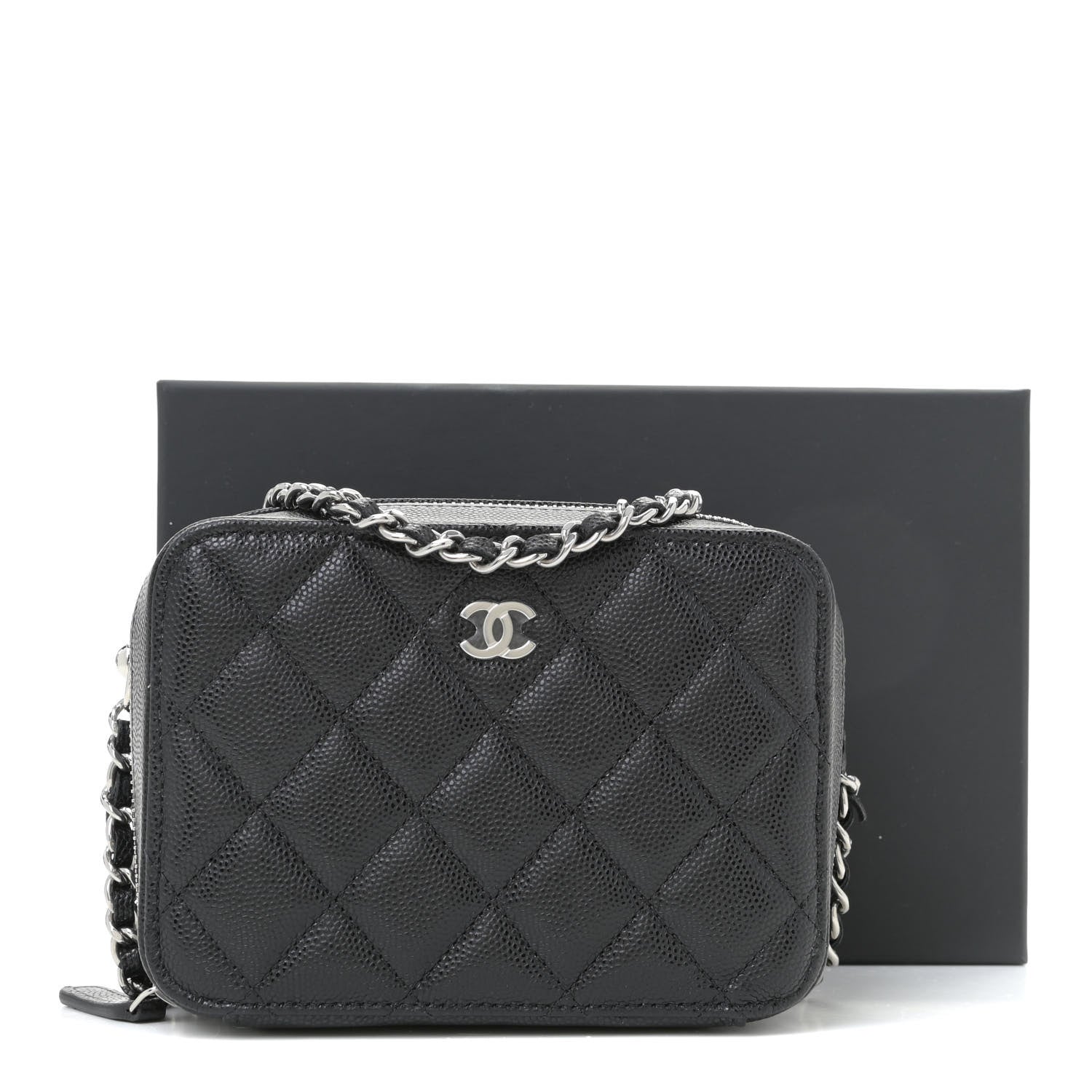 Chanel Caviar Quilted Camera Bag Black 10 of 10