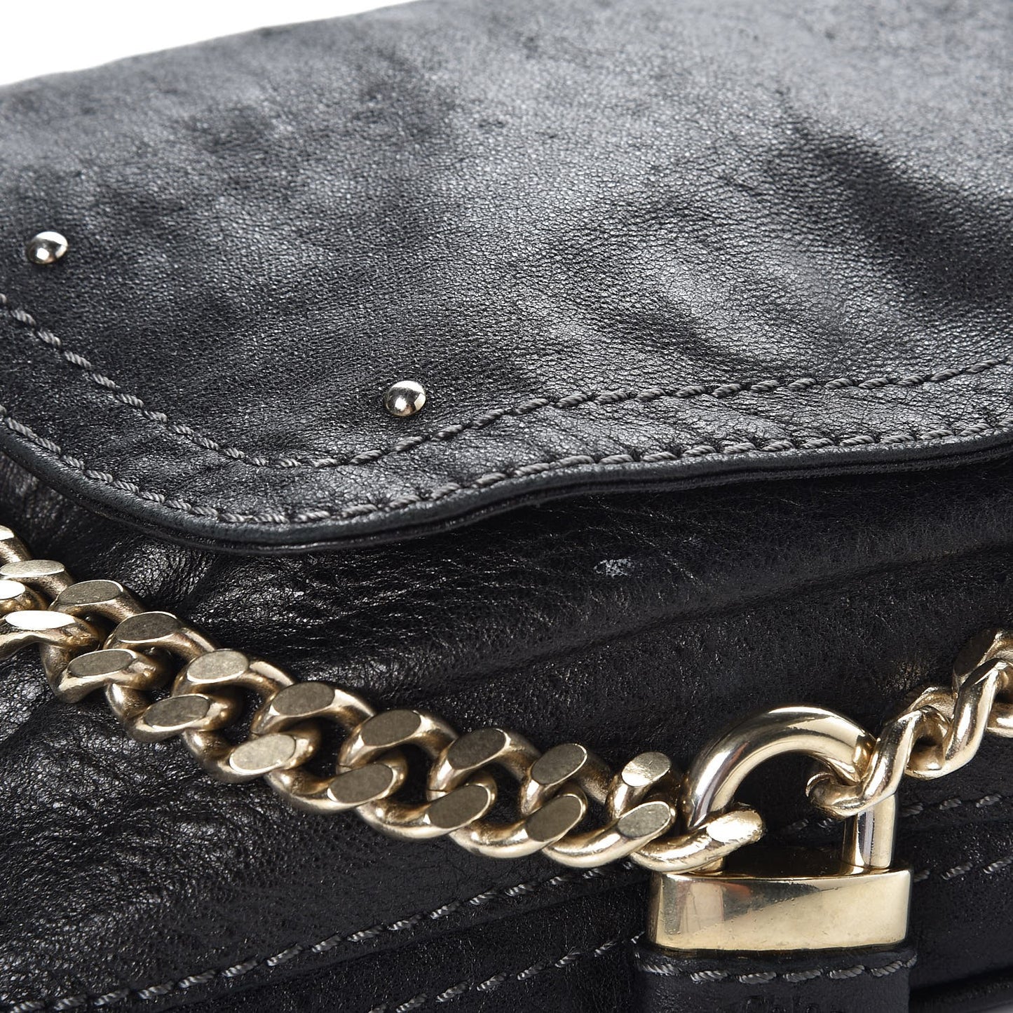 Lambskin Paddington Capsule Satchel Black