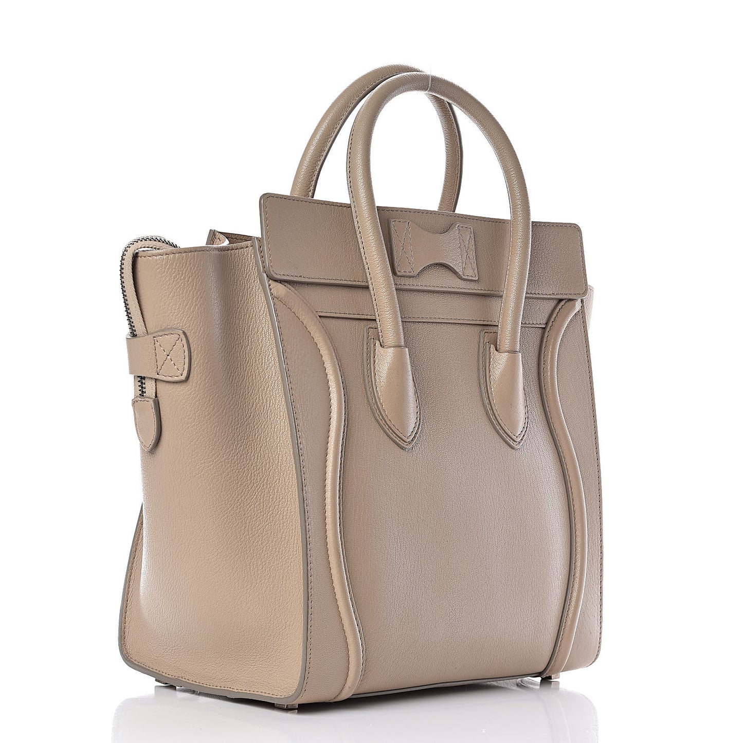 Goatskin Mini Luggage Sand