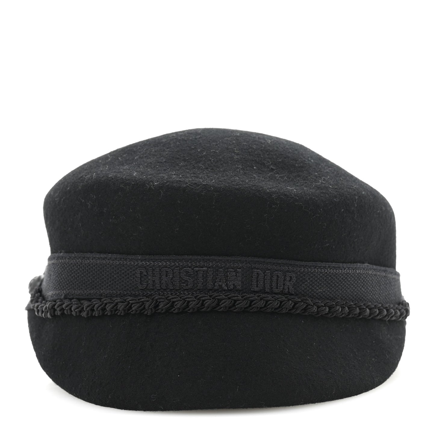 Wool Felt Cap 57 Black