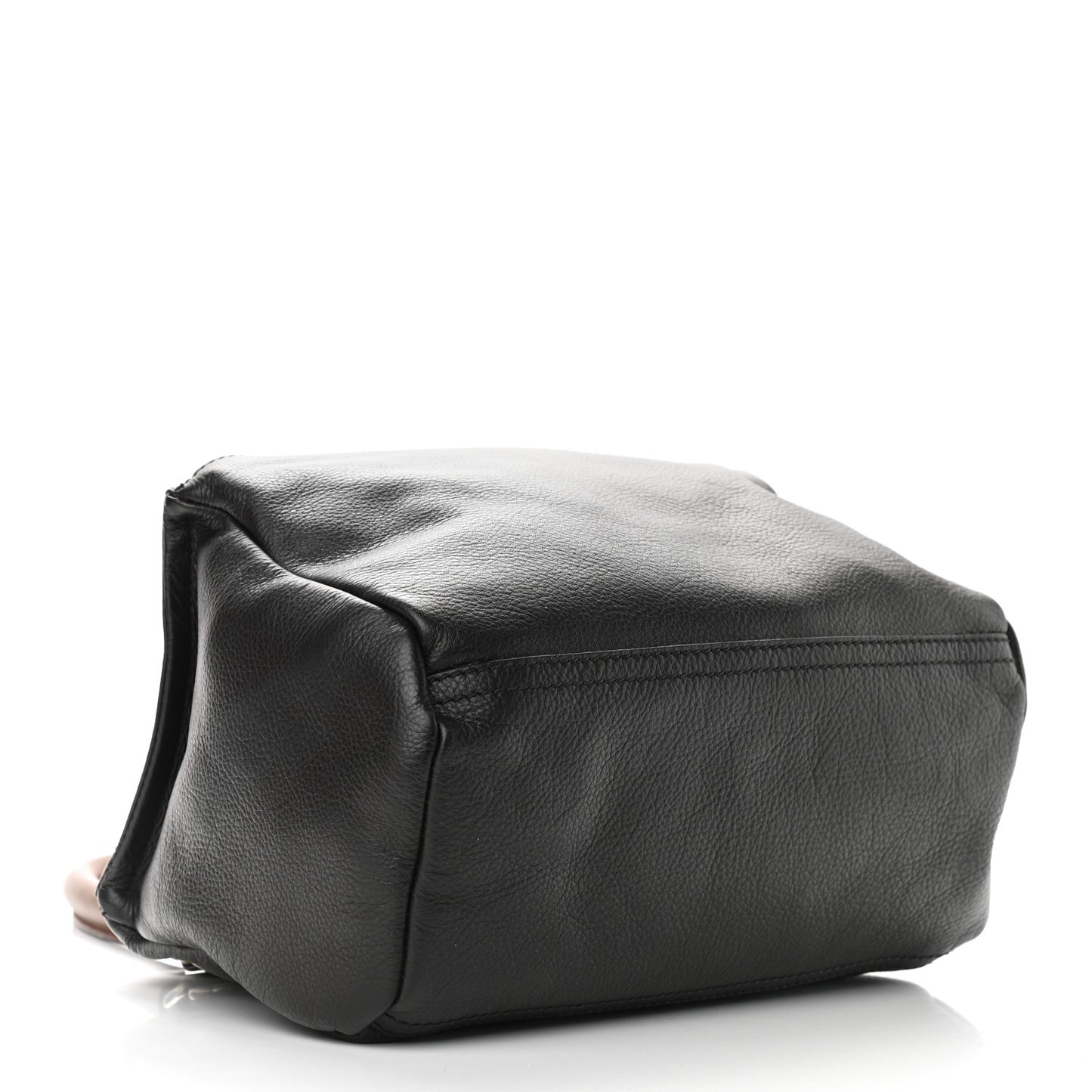 Calfskin Small Studded Pandora Black Brown