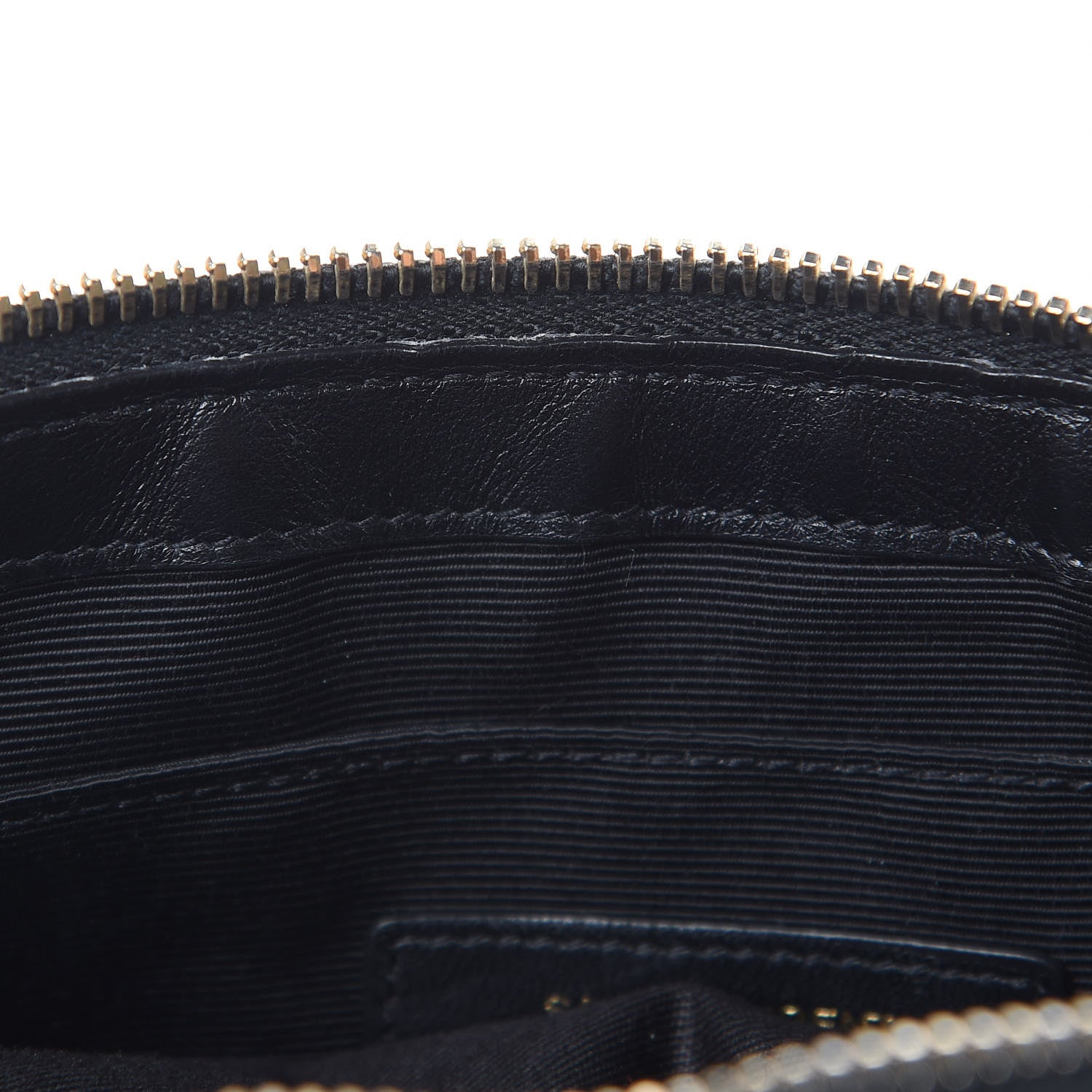 Saint Laurent Calfskin Teen Monogram Crossbody Bag Black 11 of 11