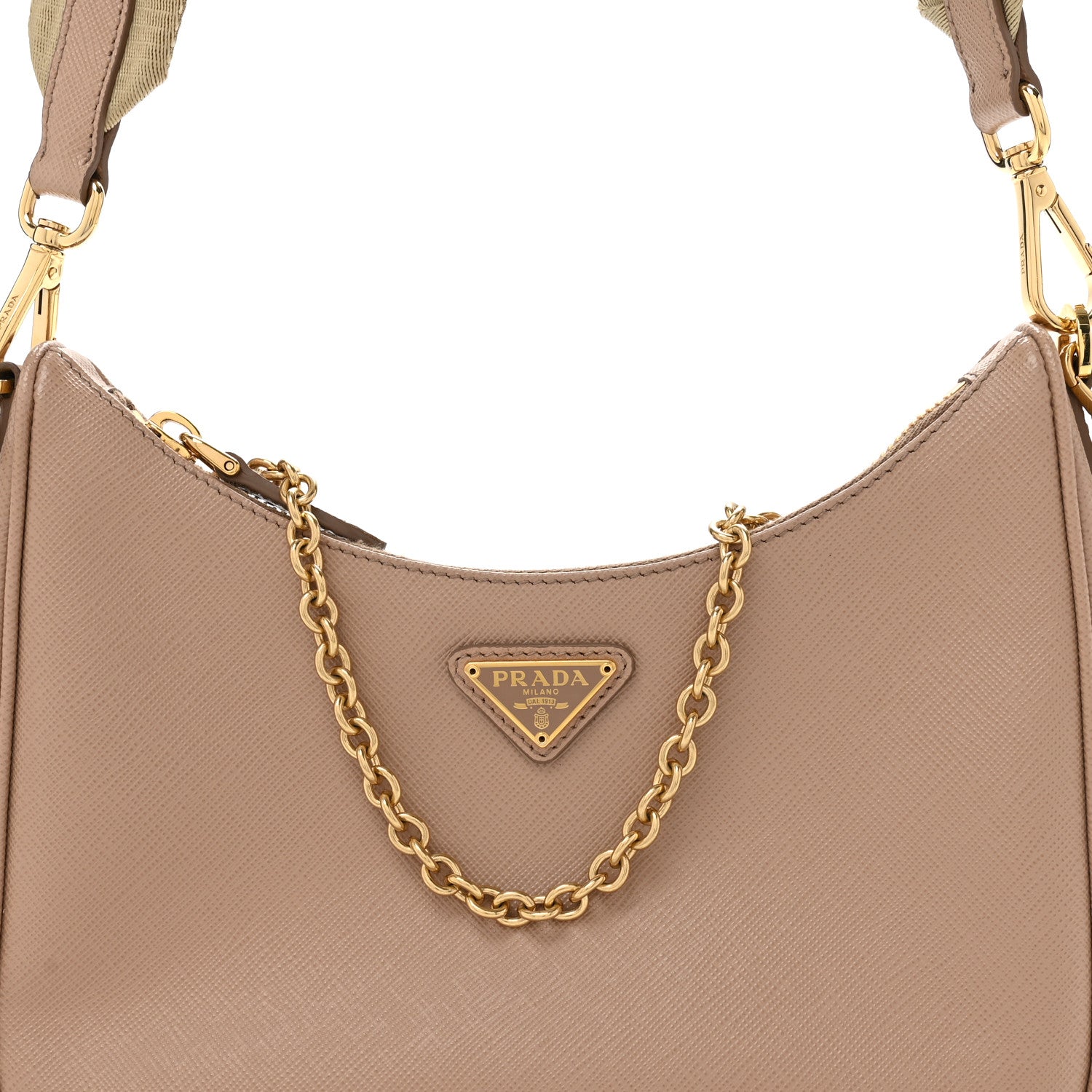 Prada Saffiano Re-Edition 2005 Shoulder Bag Cammeo 9 of 13
