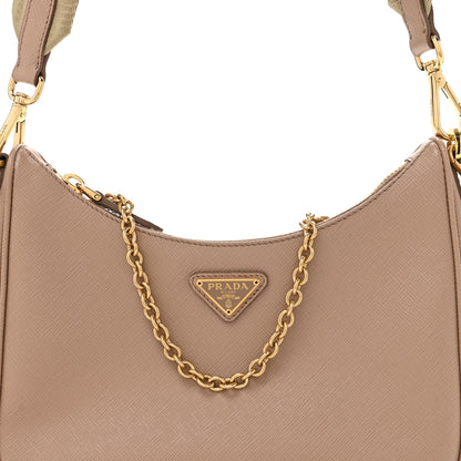 Prada Saffiano Re-Edition 2005 Shoulder Bag Cammeo 9 of 13