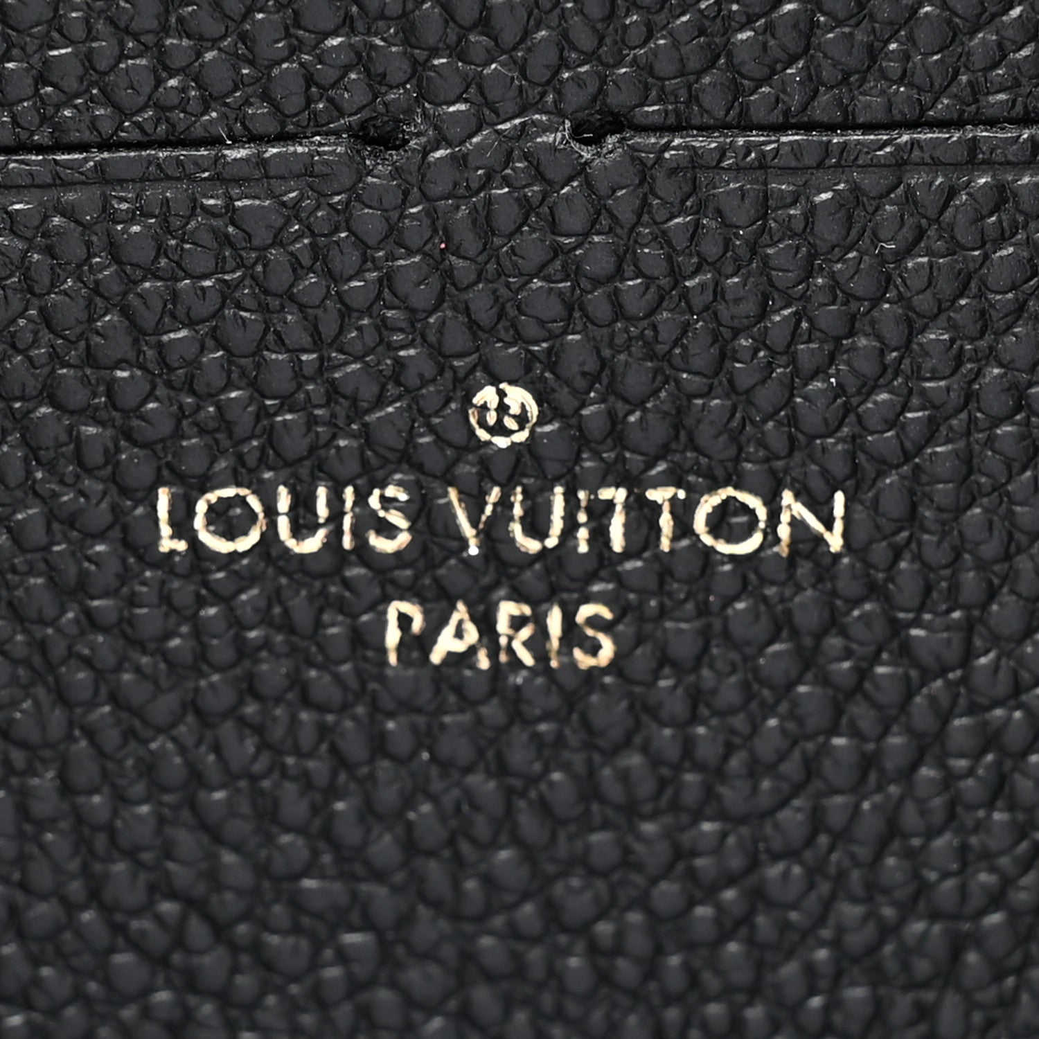 Louis Vuitton Empreinte Vavin Chain Wallet Black 8 of 10