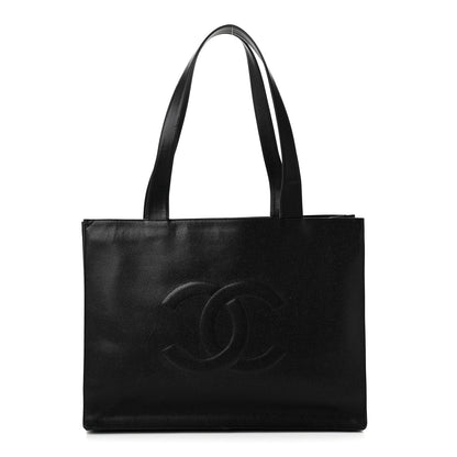 Chanel Caviar CC Tote Black 1 of 10