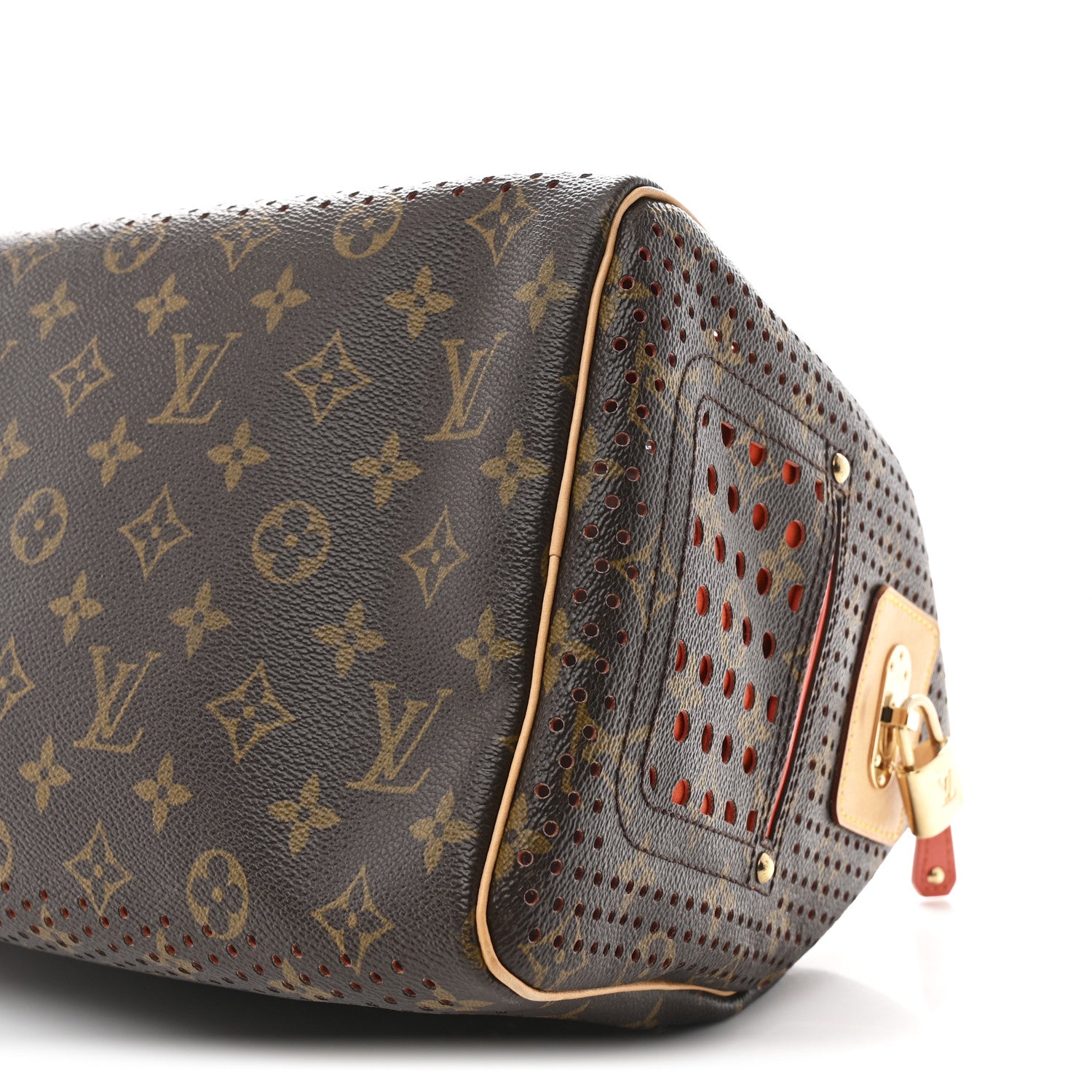 Louis Vuitton Monogram Perforated Speedy 30 Orange 1793401