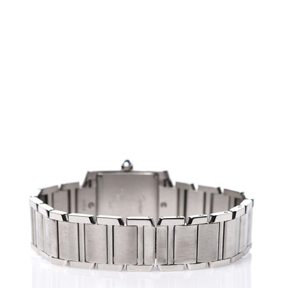 Cartier Stainless Steel 25mm Tank Francaise Quartz Watch 3 of 5