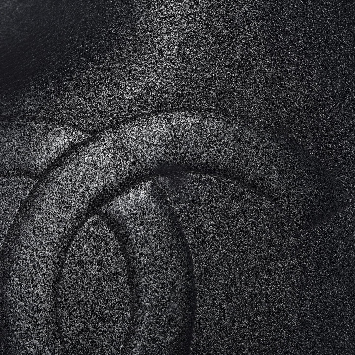 Calfskin CC Tote Black