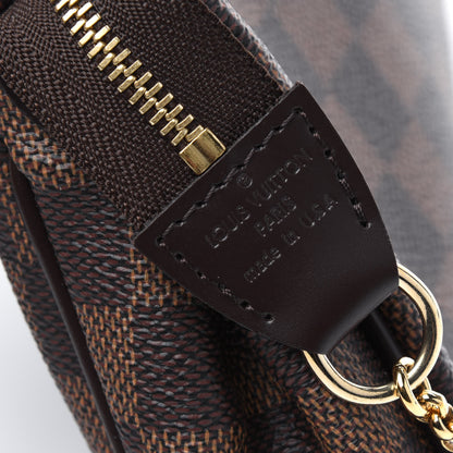 Louis Vuitton Damier Ebene Eva Clutch 6 of 12