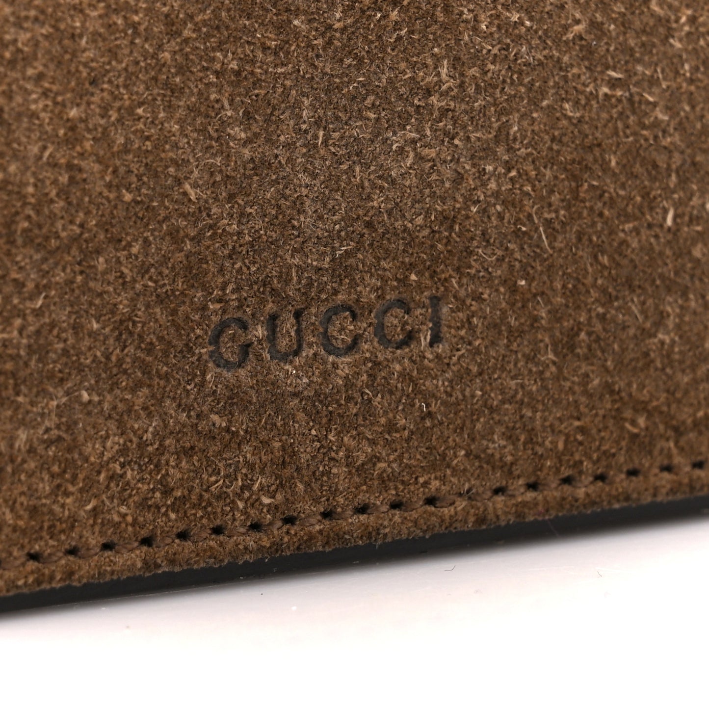 Suede Small Dionysus Shoulder Bag Taupe