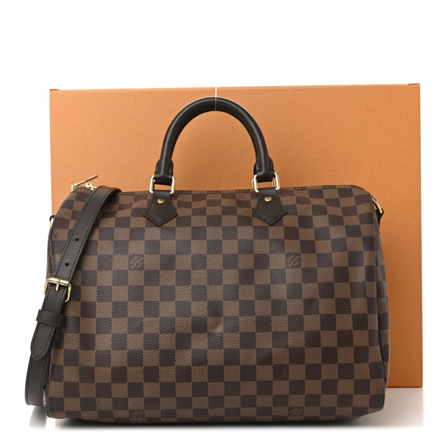 Damier Ebene Speedy Bandouliere 35
