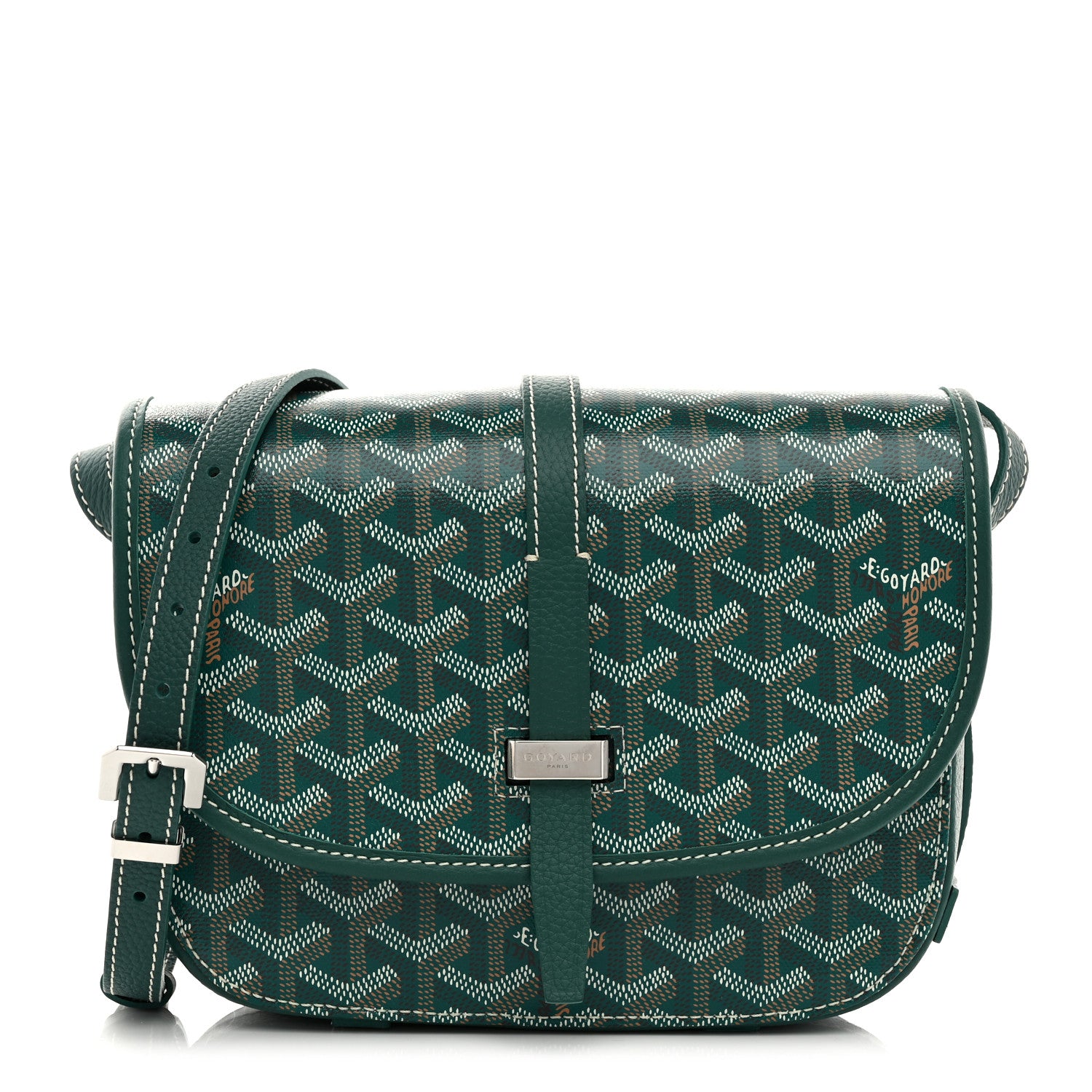 Goyard Goyardine Belvedere II PM Messenger Bag Green 1 of 10