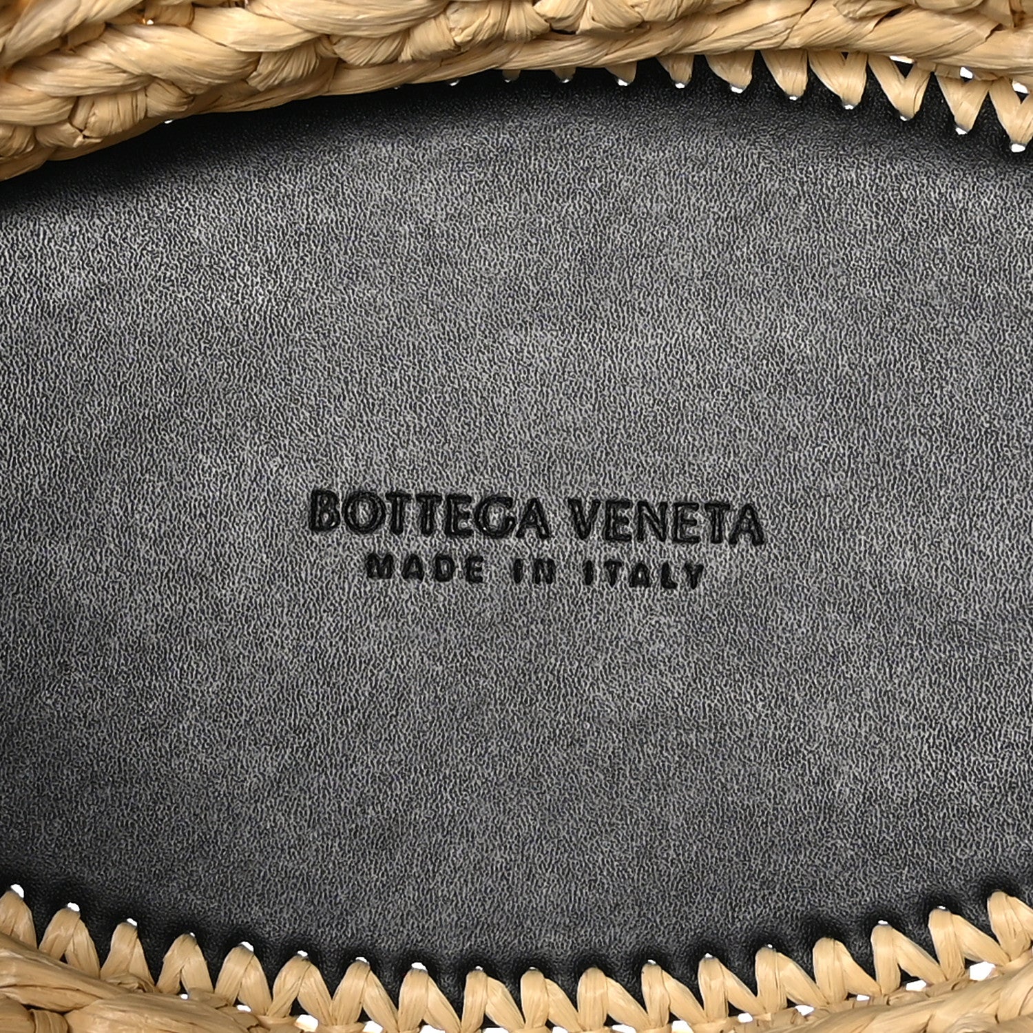 Bottega Veneta Raffia Calfskin Small Arco Basket Black 7 of 10