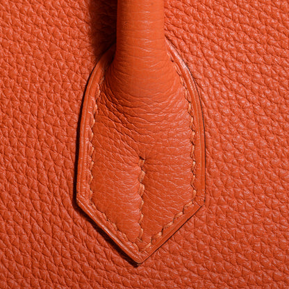 Hermes Togo Birkin 35 Orange 9 of 24