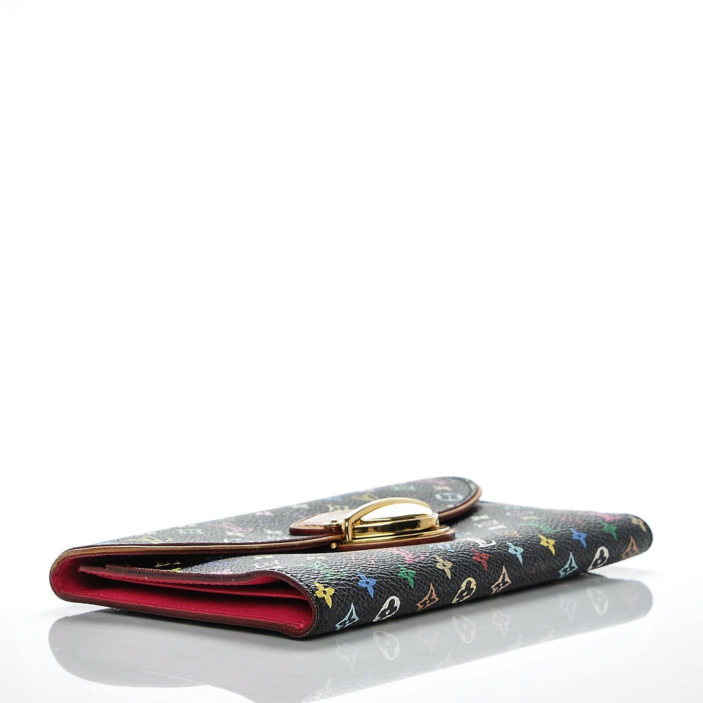 Monogram Multicolor Eugenie Wallet Black Grenade