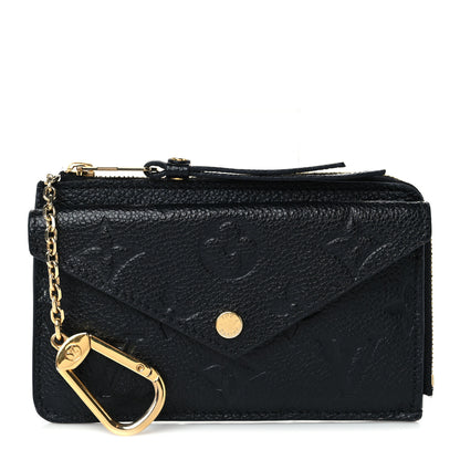 Louis Vuitton Empreinte Recto Verso Card Holder Black 1 of 6