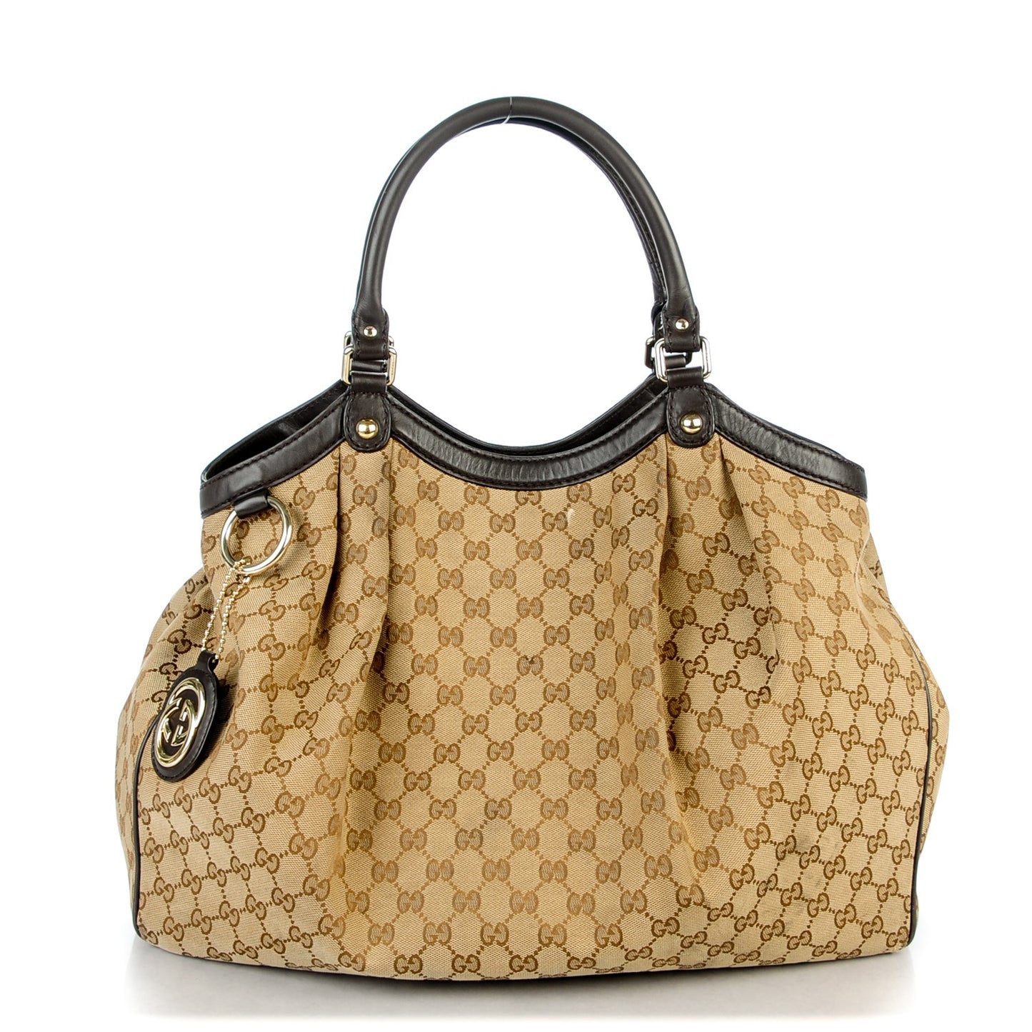 Monogram Large Sukey Tote Dark Brown